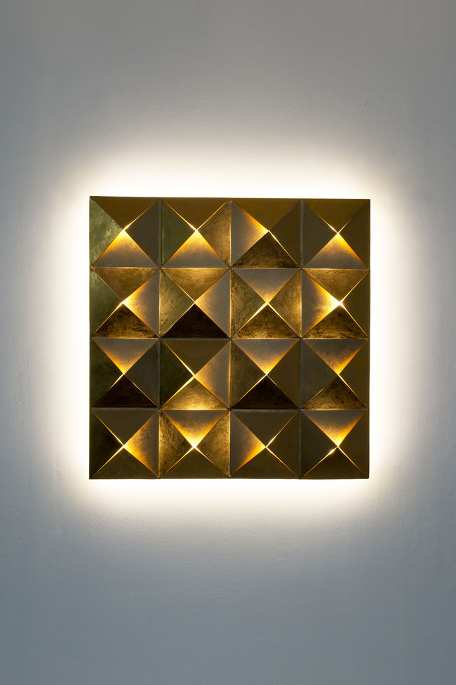 Wandleuchte 17-flg. PYRAMIDE